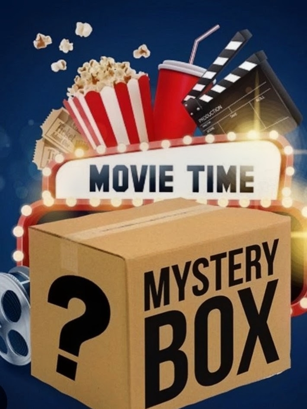 Mystery Movie Night Basket
